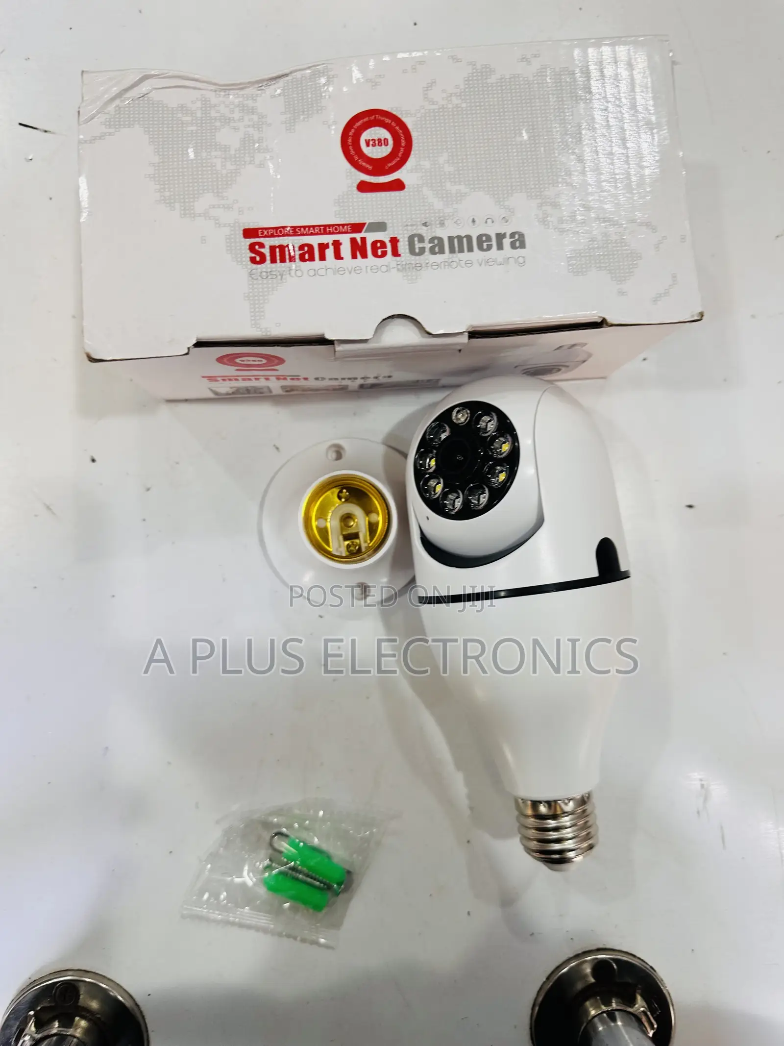Q16 Rotating Single Camera (V380app) 360° WiFi Security Camera