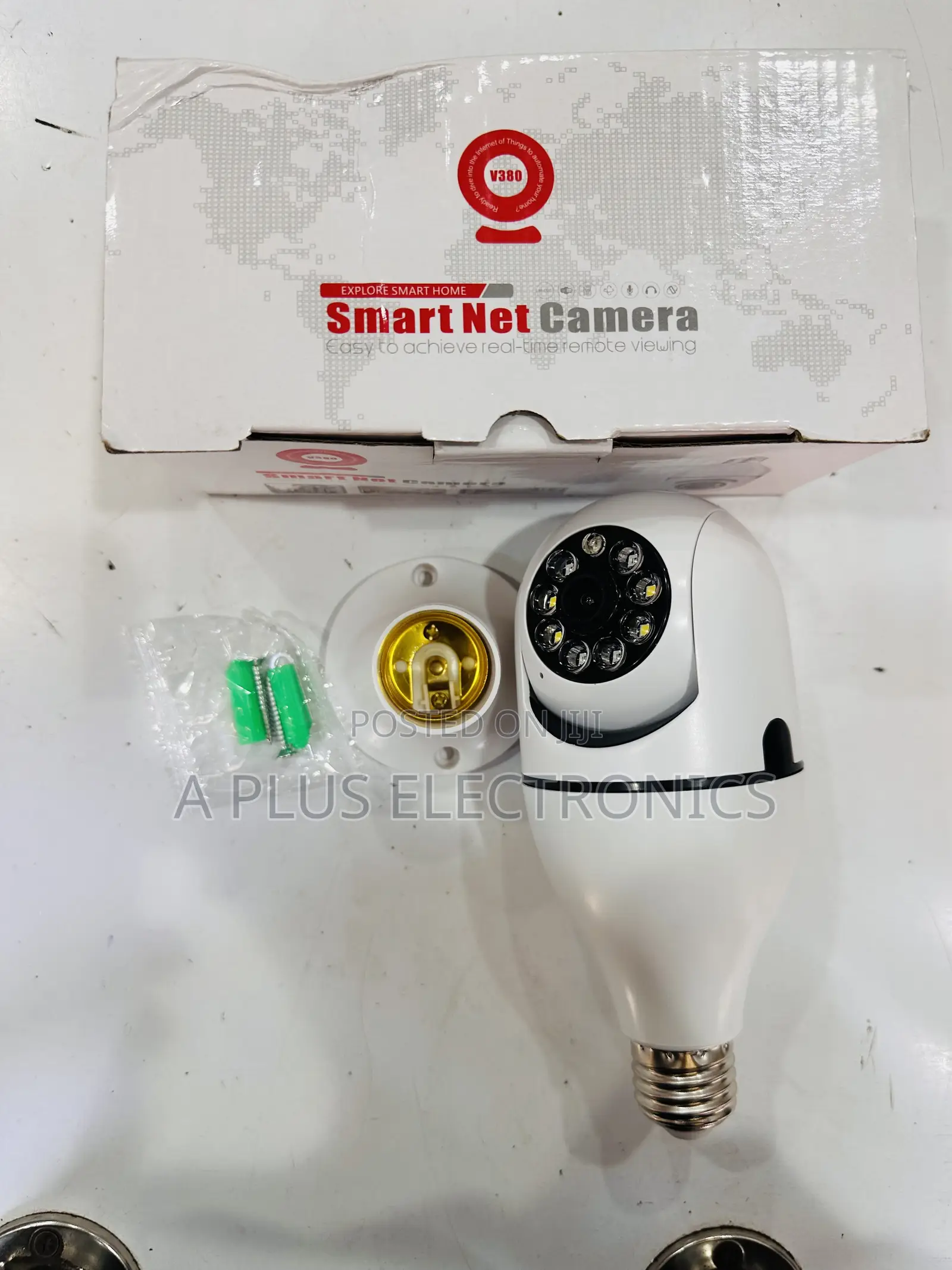 Q16 Rotating Single Camera (V380app) 360° WiFi Security Camera