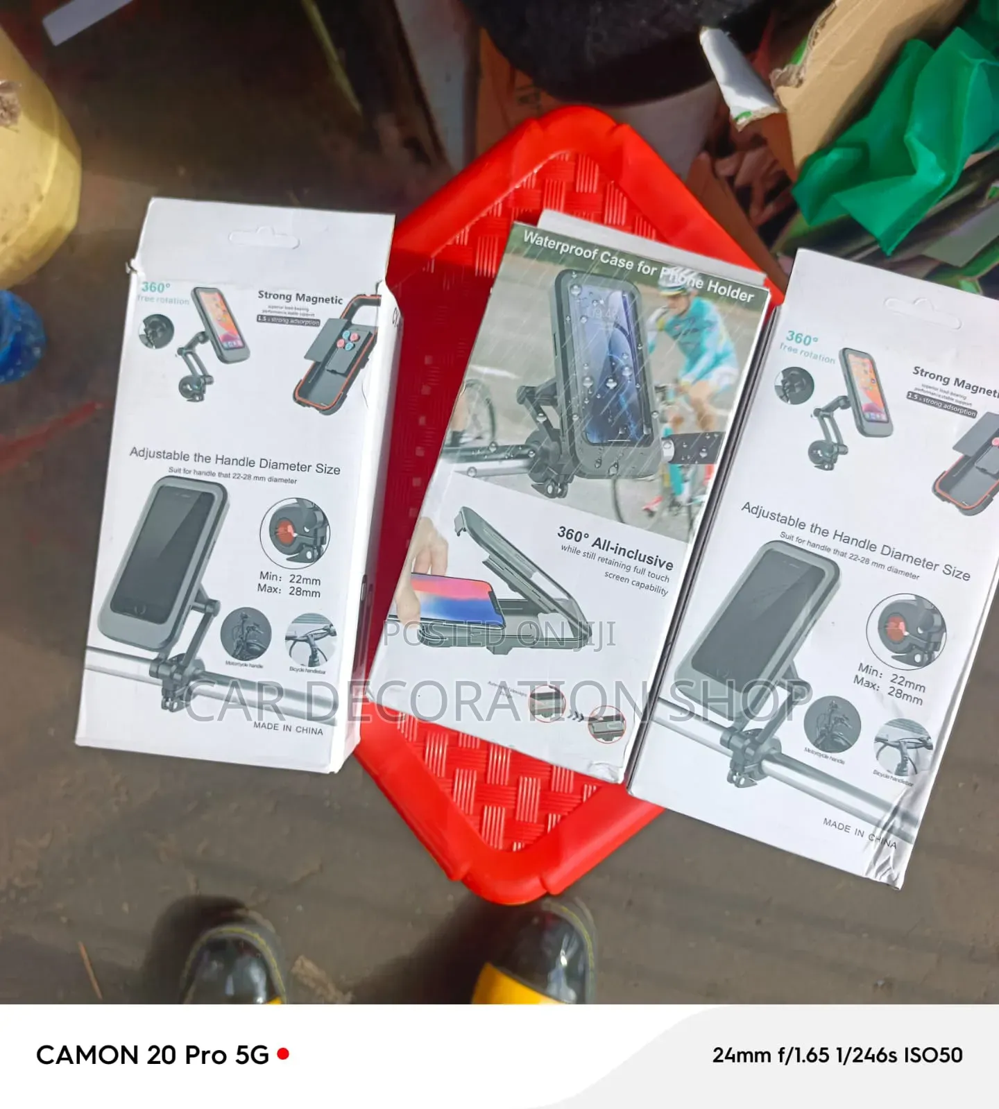 Touch Screen Waterproof Case Protection Casing Bike Phone Holder