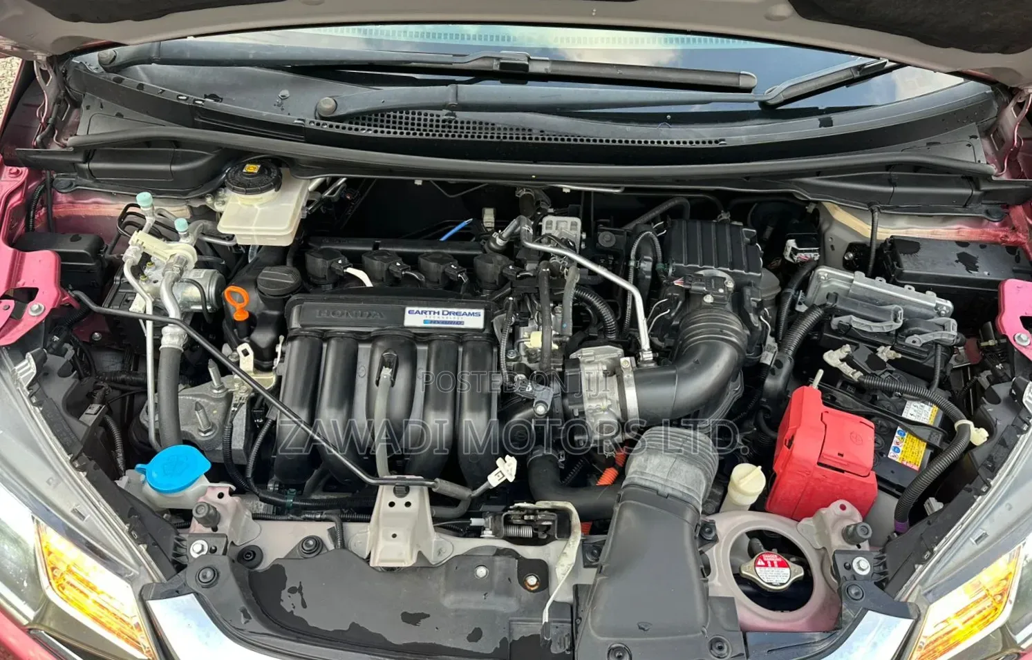 Honda Fit 2019 Red