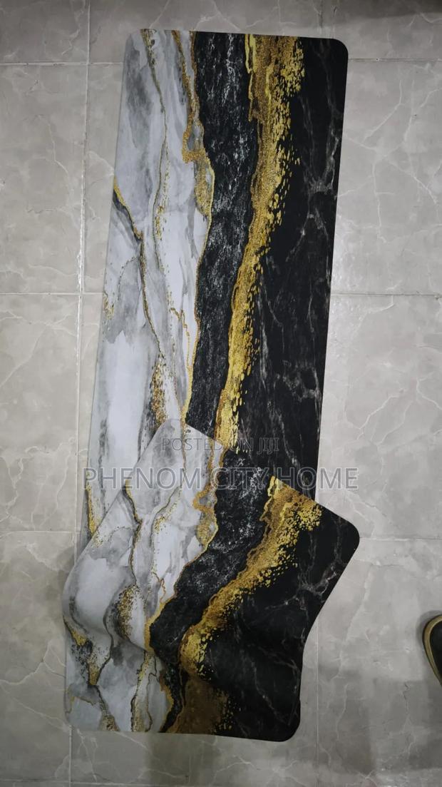 Marble 2pc Absorbent Kitchen Mats - thumbnail 4