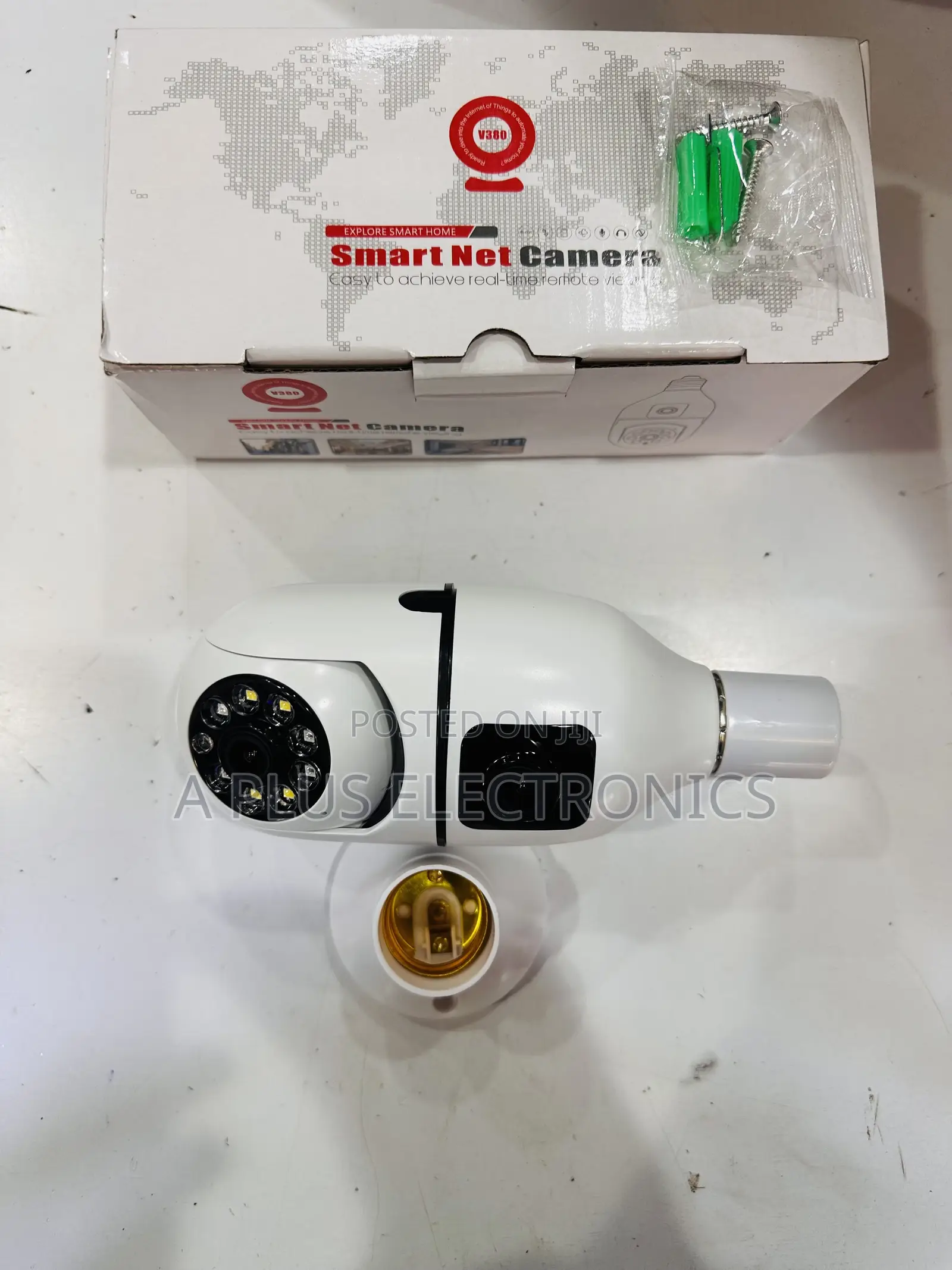 Q18 Rotating Double Camera 360° Vision Home Security Camera