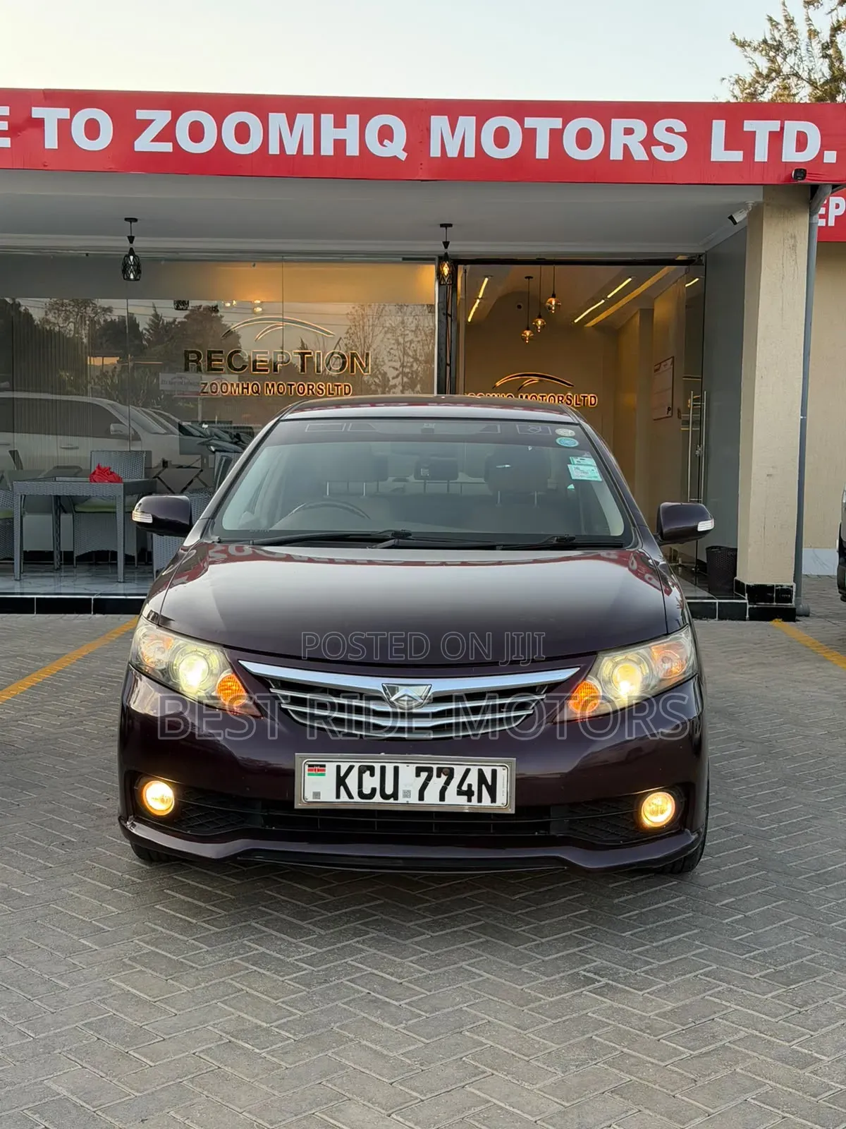 Toyota Allion 2012 Burgundy