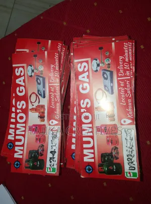 Gas Sticker Labels