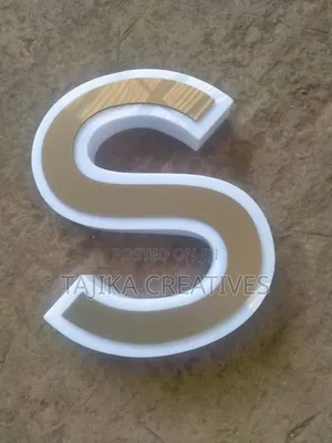 3D Letters Fabrication