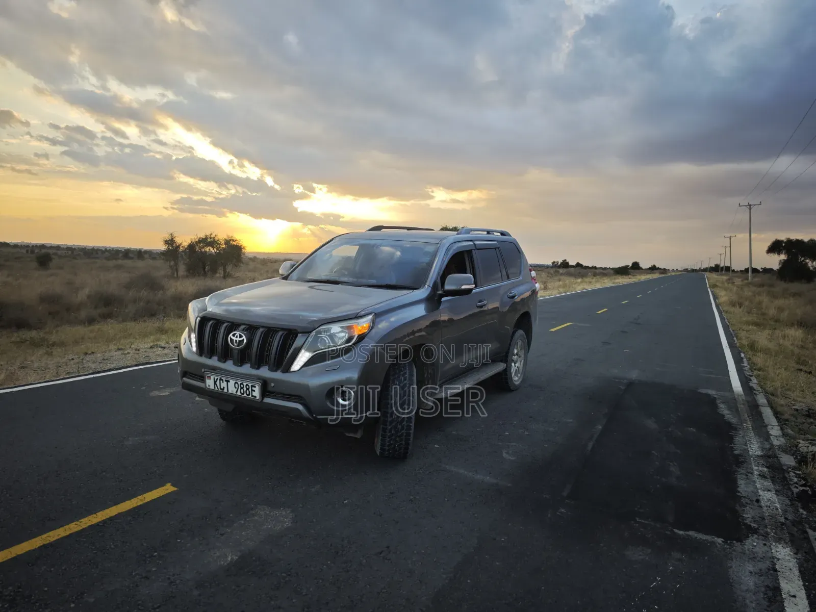 Toyota Land Cruiser Prado 2011 Gray