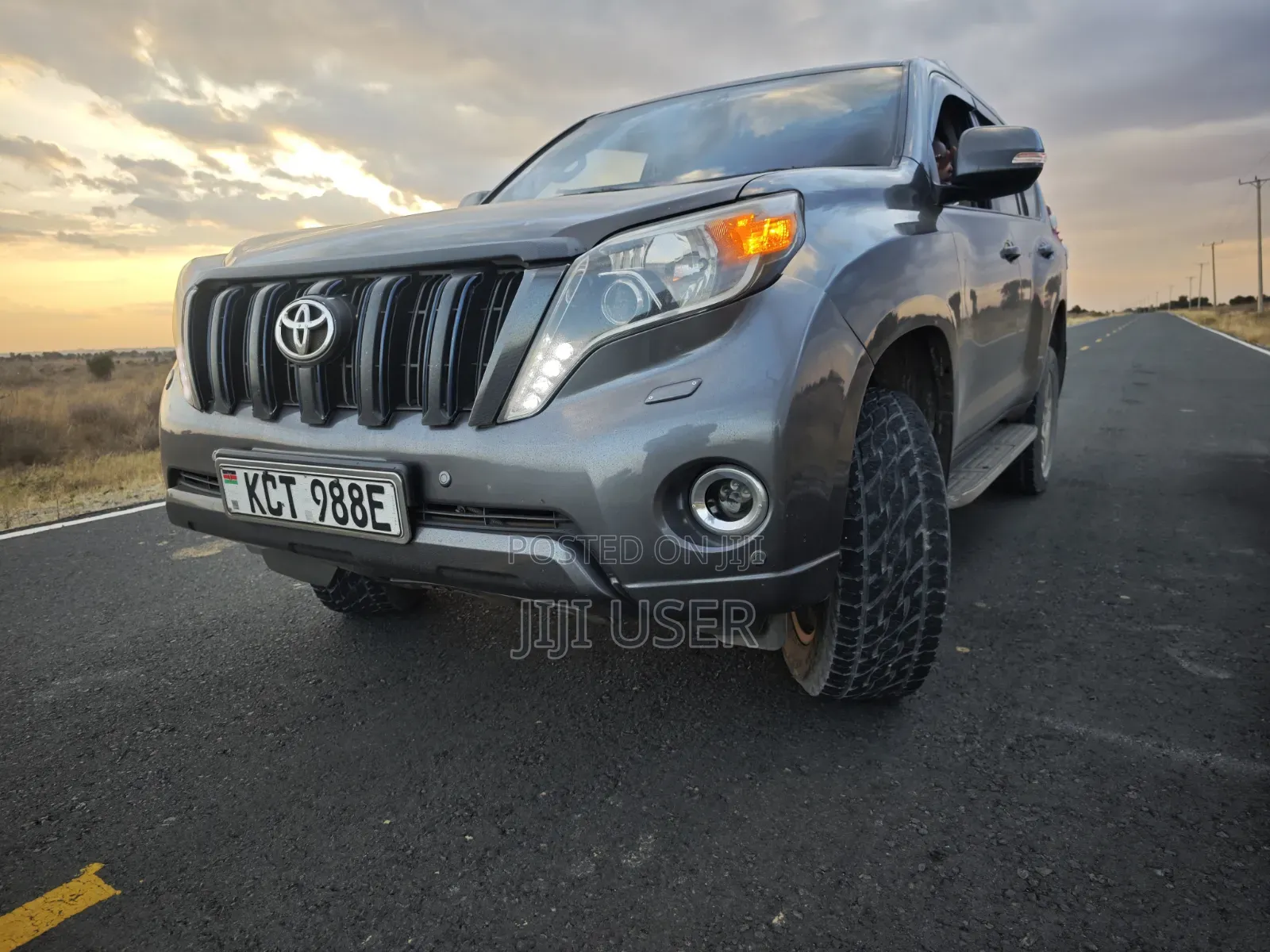 Toyota Land Cruiser Prado 2011 Gray