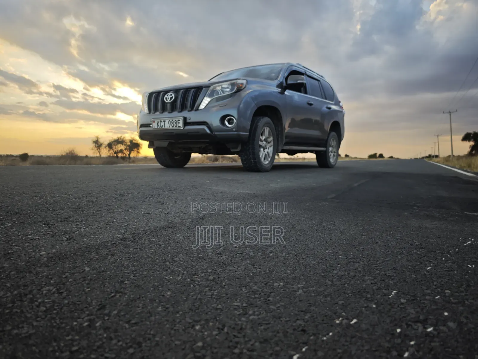 Toyota Land Cruiser Prado 2011 Gray