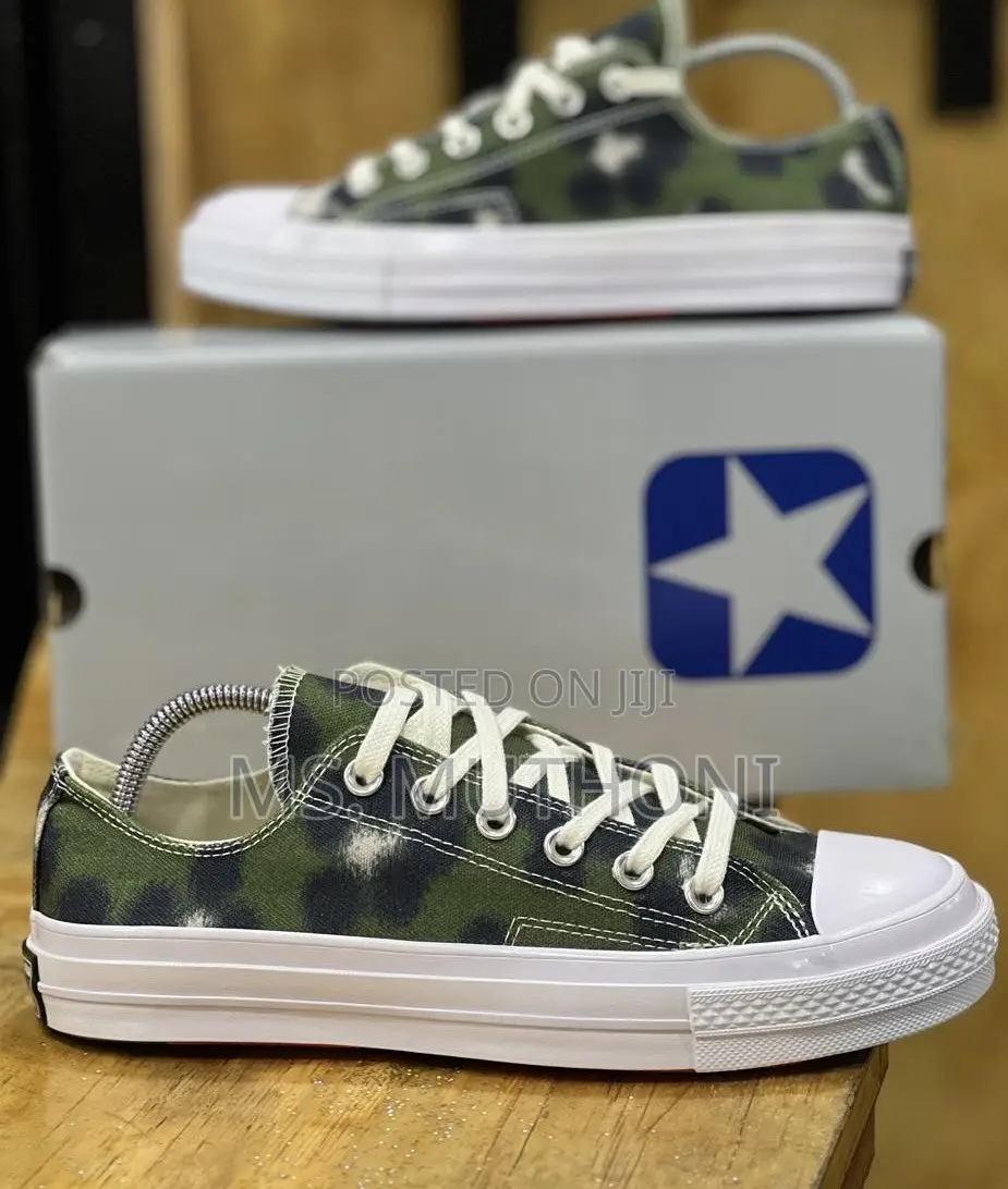 Converse X KENZO Chuck 70 Low "Hana Leopard Cypress".