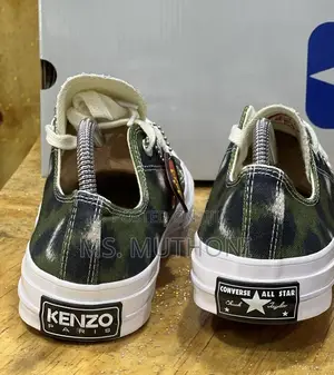 Converse X KENZO Chuck 70 Low "Hana Leopard Cypress".