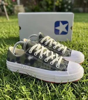 Converse X KENZO Chuck 70 Low "Hana Leopard Cypress".