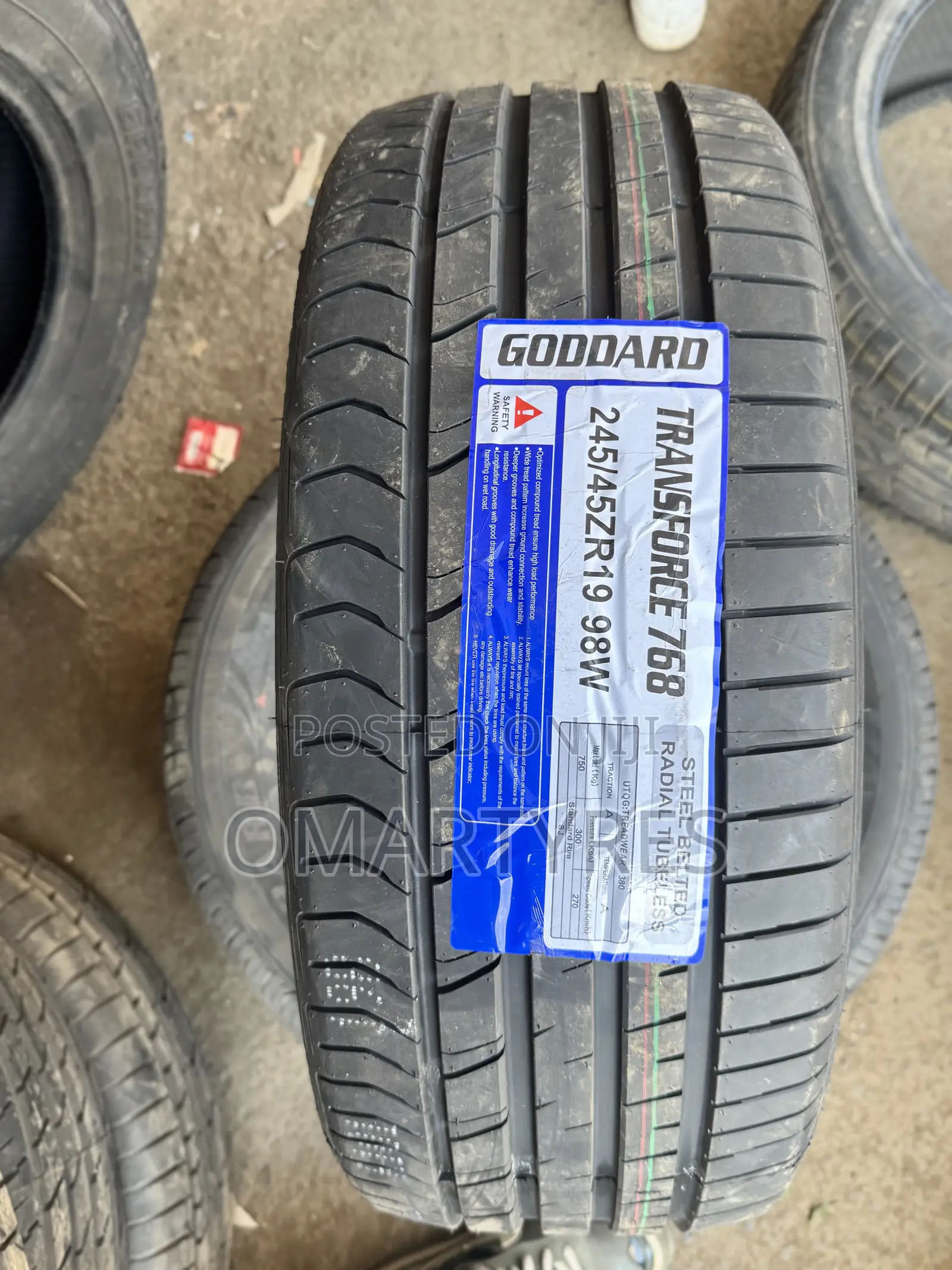 245/45r19 Goddard Tyres – Quality Car Tyres | Best Price in Nairobi