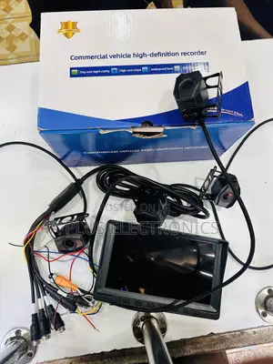 Commercial Vehicles 360° 4 Lens Surveillance Cameras – All-Round