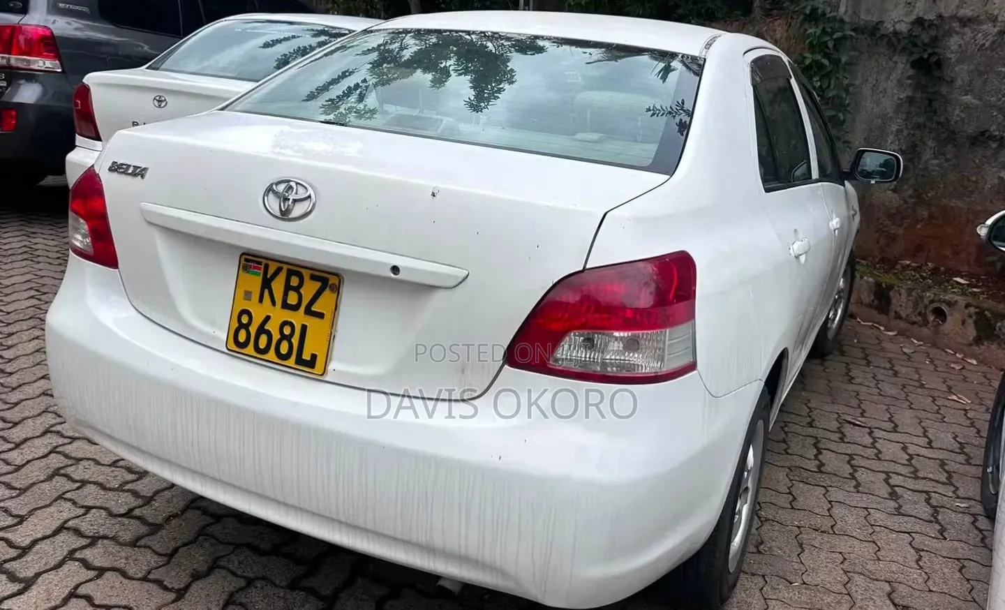 Toyota Belta 2010 White