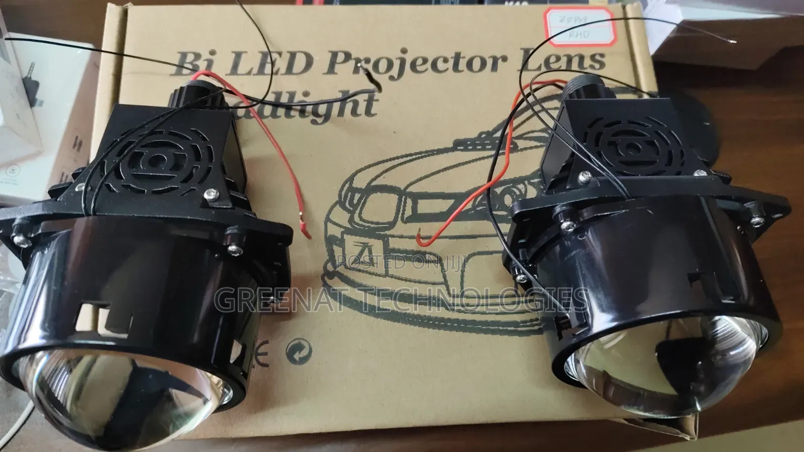 LED Projector Fog Light Lens 2.0 Inch - 300 Metres Range