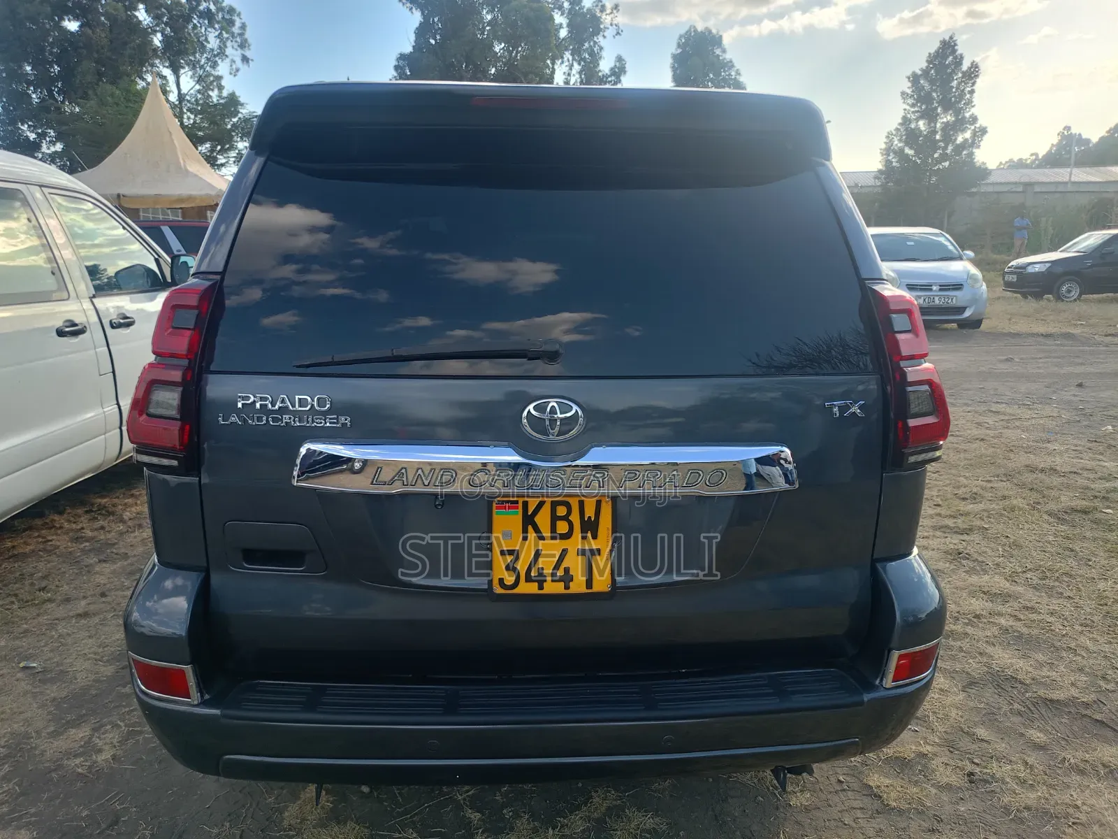 Toyota Land Cruiser Prado 3.0 D-4D 5dr 2007 Gray