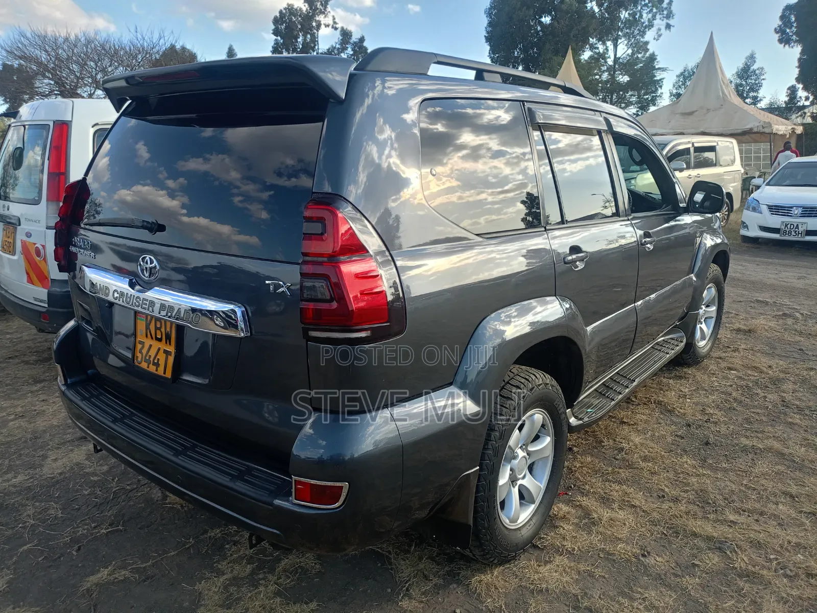 Toyota Land Cruiser Prado 3.0 D-4D 5dr 2007 Gray