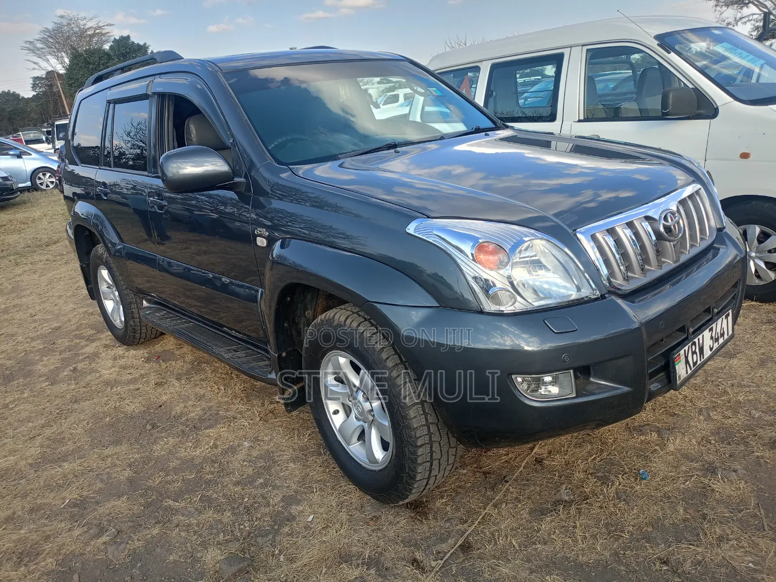 Toyota Land Cruiser Prado 3.0 D-4D 5dr 2007 Gray