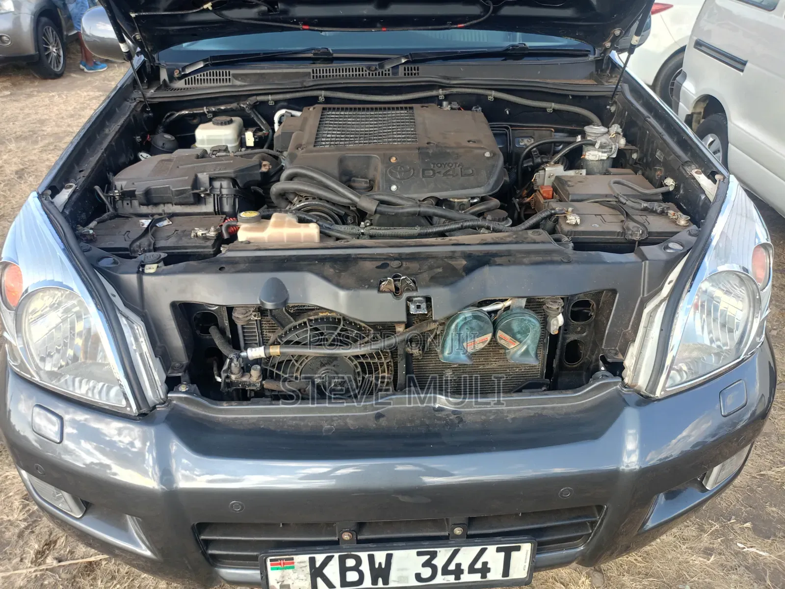 Toyota Land Cruiser Prado 3.0 D-4D 5dr 2007 Gray