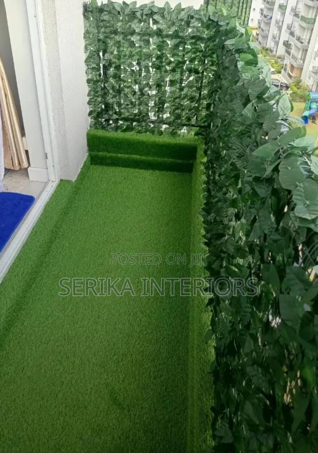 Balcony Grass Carpets Leaf Grass Carpets Environmental Friendly Justin