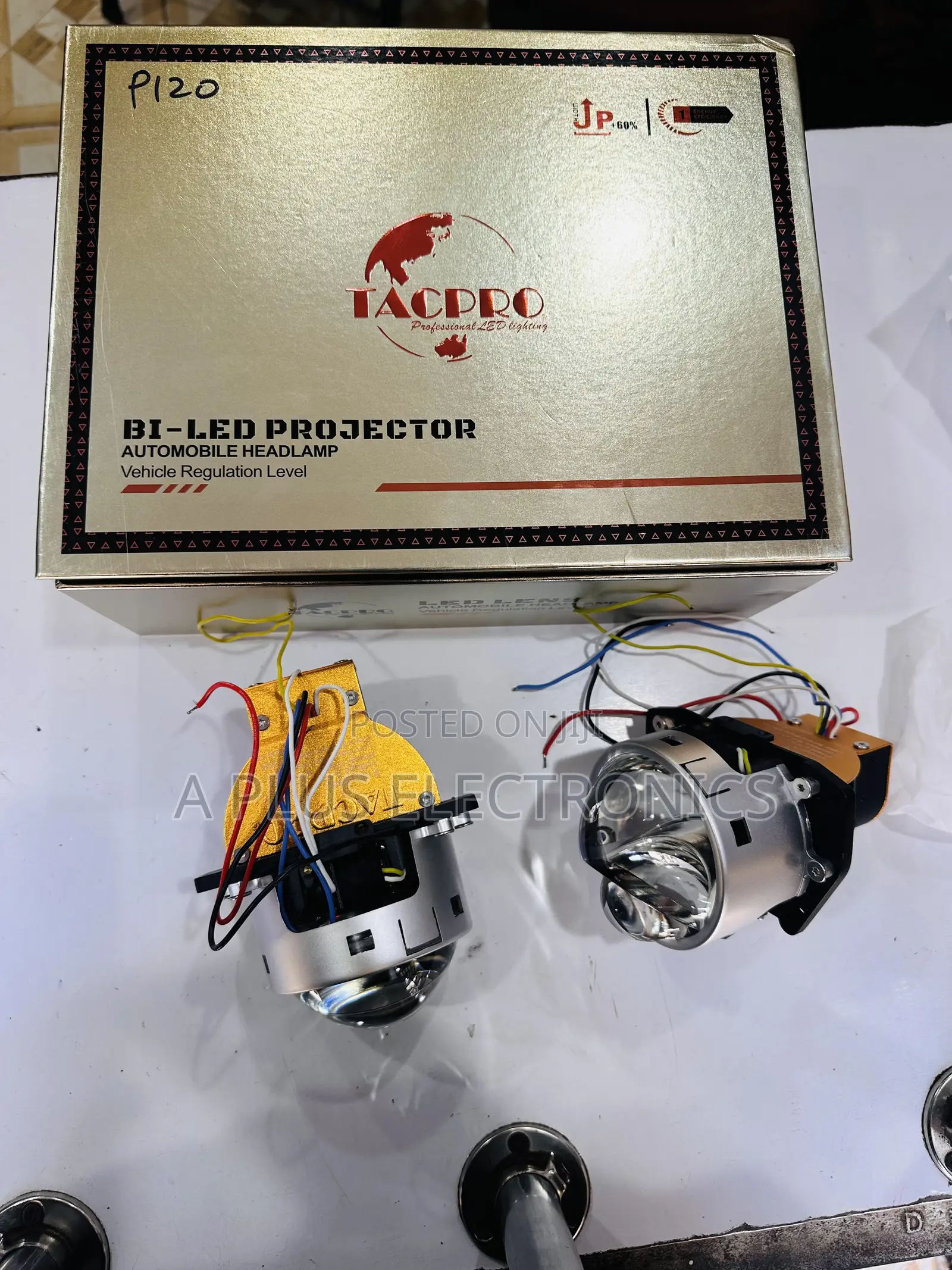 P120 Bi Led Headlight Projector Single Laser – Powerful LED Headlamp