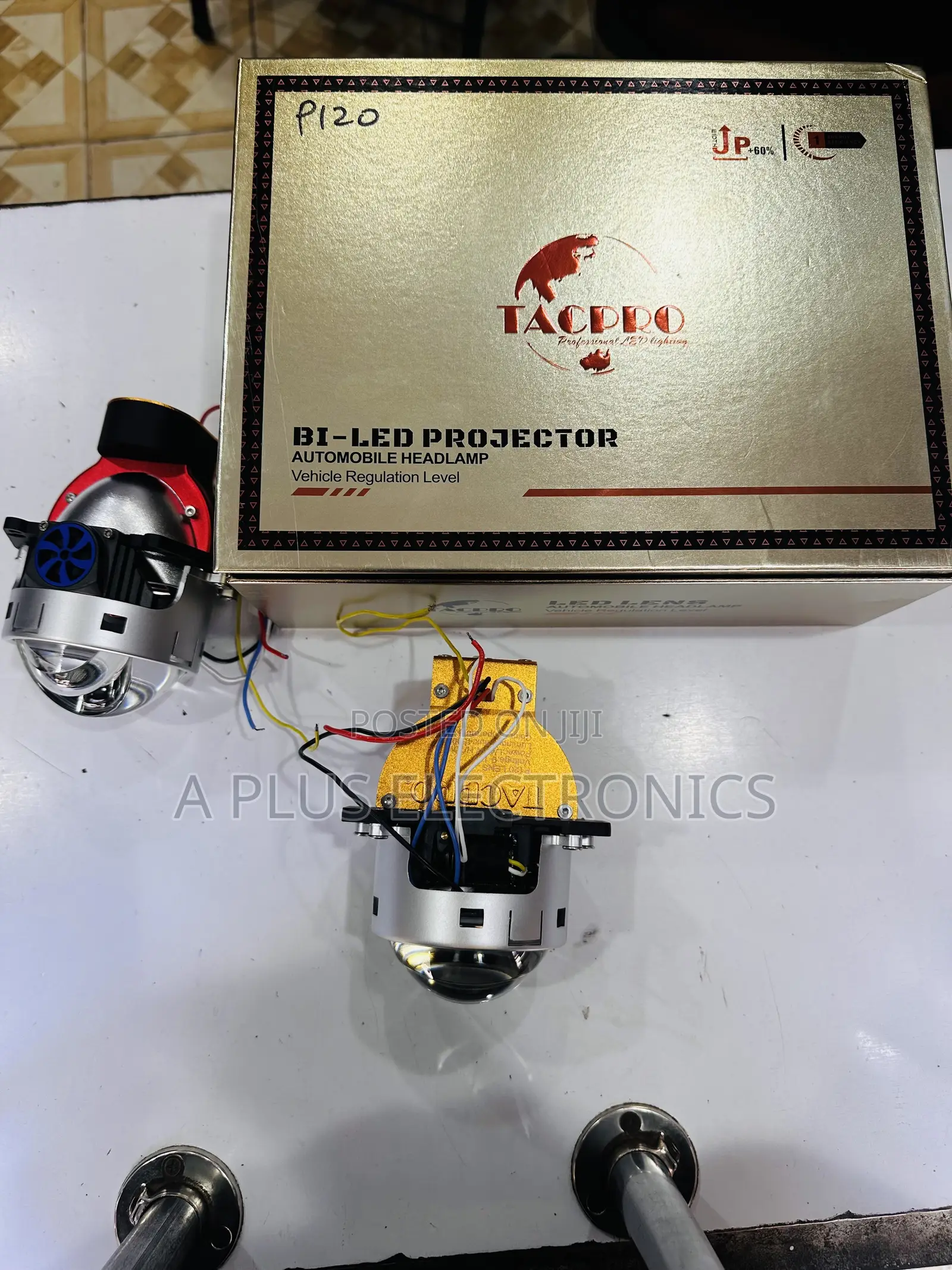 P120 Bi Led Headlight Projector Single Laser – Powerful LED Headlamp