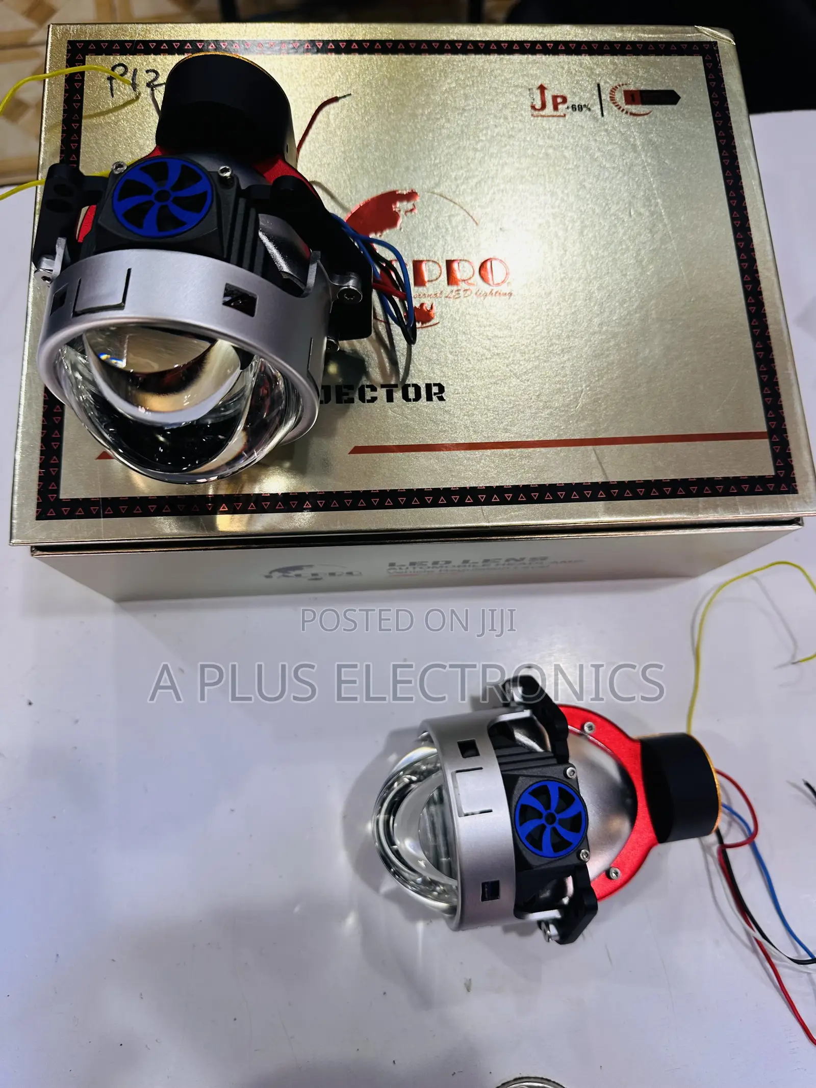 P120 Bi Led Headlight Projector Single Laser – Bright LED