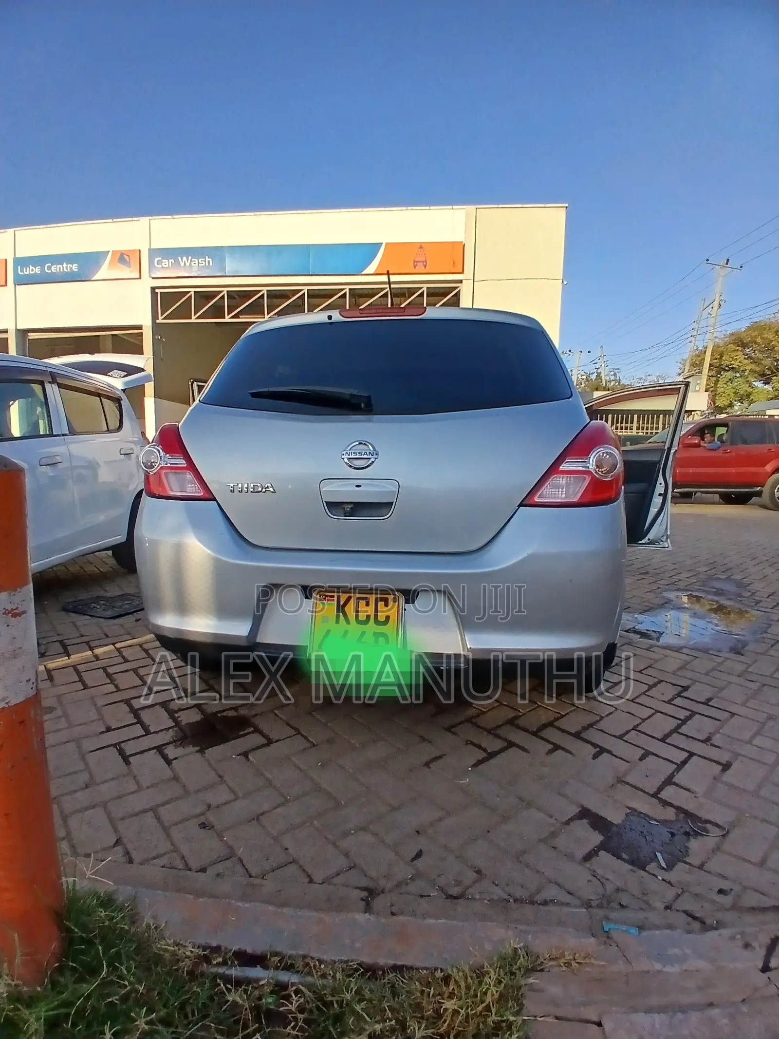 Nissan Tiida 2008 Silver