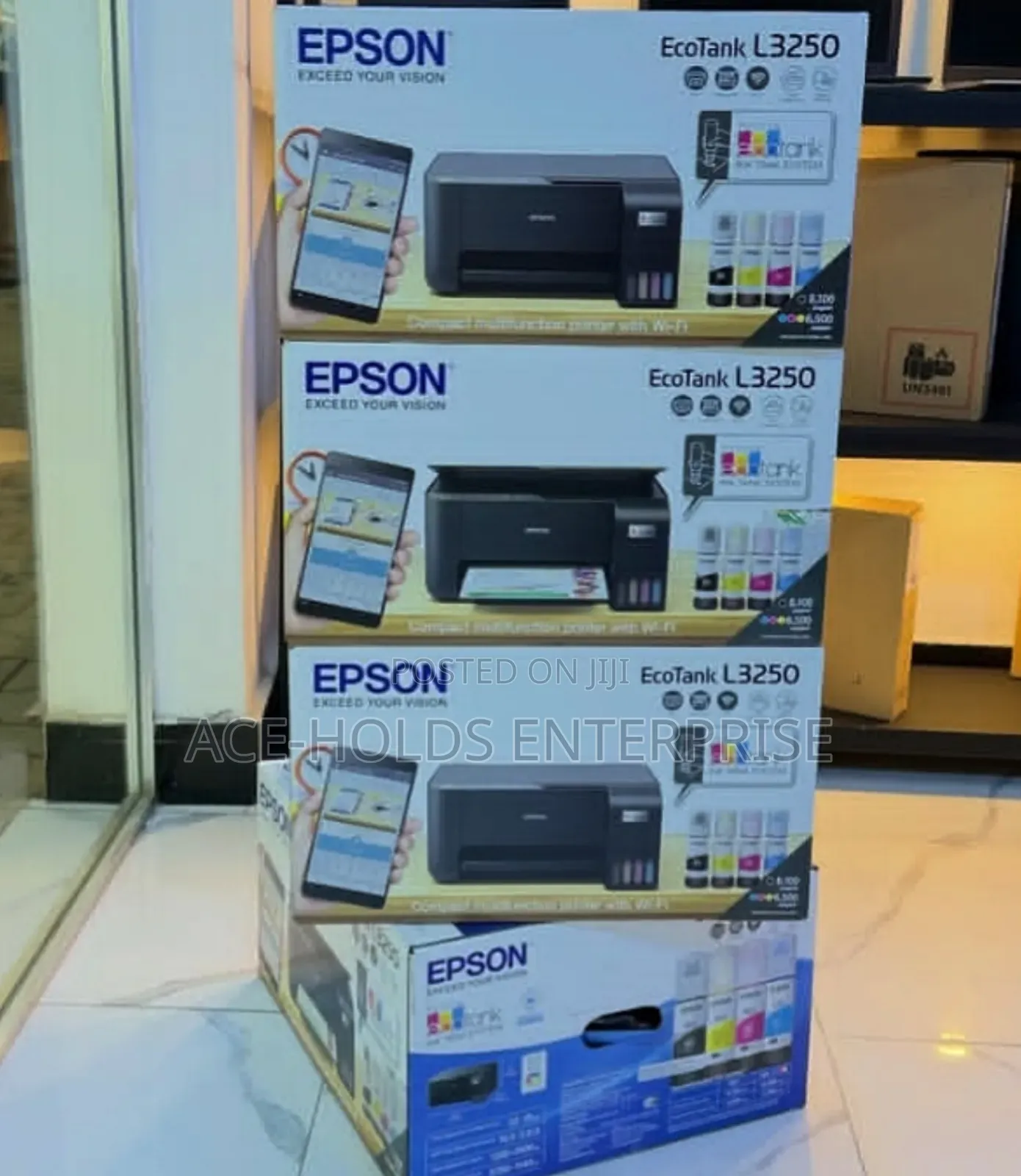 EcoTank L3250 Compact Multifunctional Printer/ WiFi Connectivity