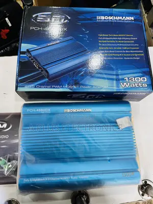Boschmann Amplifier 4880 – Powerful Car Audio Amplifier