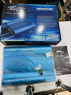 Boschmann Amplifier 4880 – High Power 4 Channel Amplifier