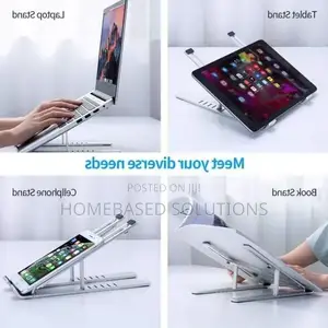 Foldable Adjustable Laptop Stand Bracket -Plastic