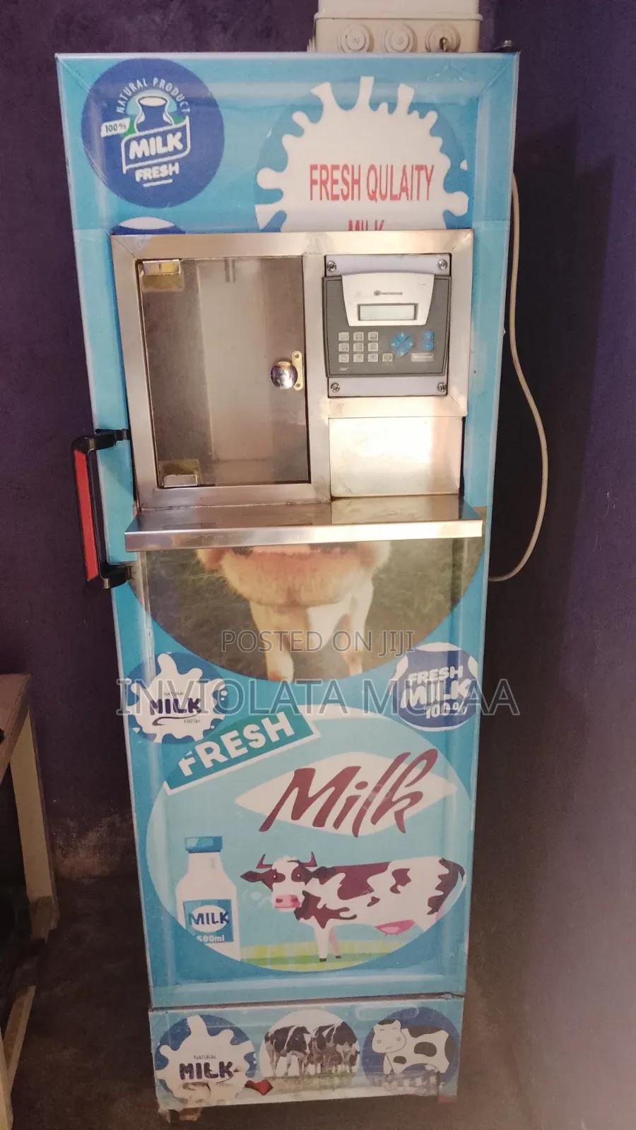 100 LITRES MILK VENDING MACHINE - Excellent Condition.