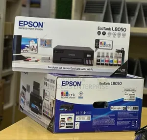 EcoTank L8050 Epson 6-Color A4 Photo Printer - 2100 Photos