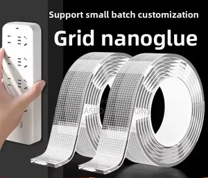 High-Viscosity Mesh Nano Double-Sided Tape Transparent