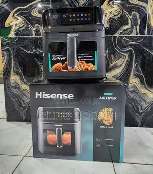 Hisense 6.3L Digital Air Fryer – 900W | Touch Control | Black
