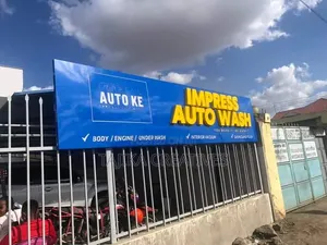 Auto Wash 3D Signage