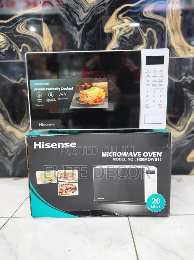 Hisense 20L Microwave Oven – White | Digital | 700W