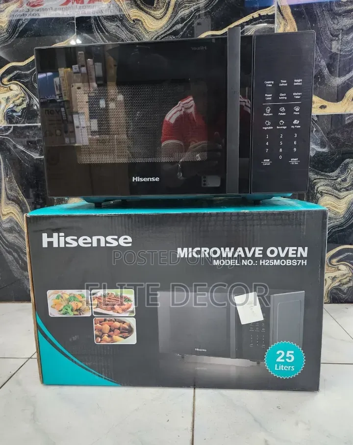 Hisense 25L Microwave Oven – Powerful, Stylish Reliable