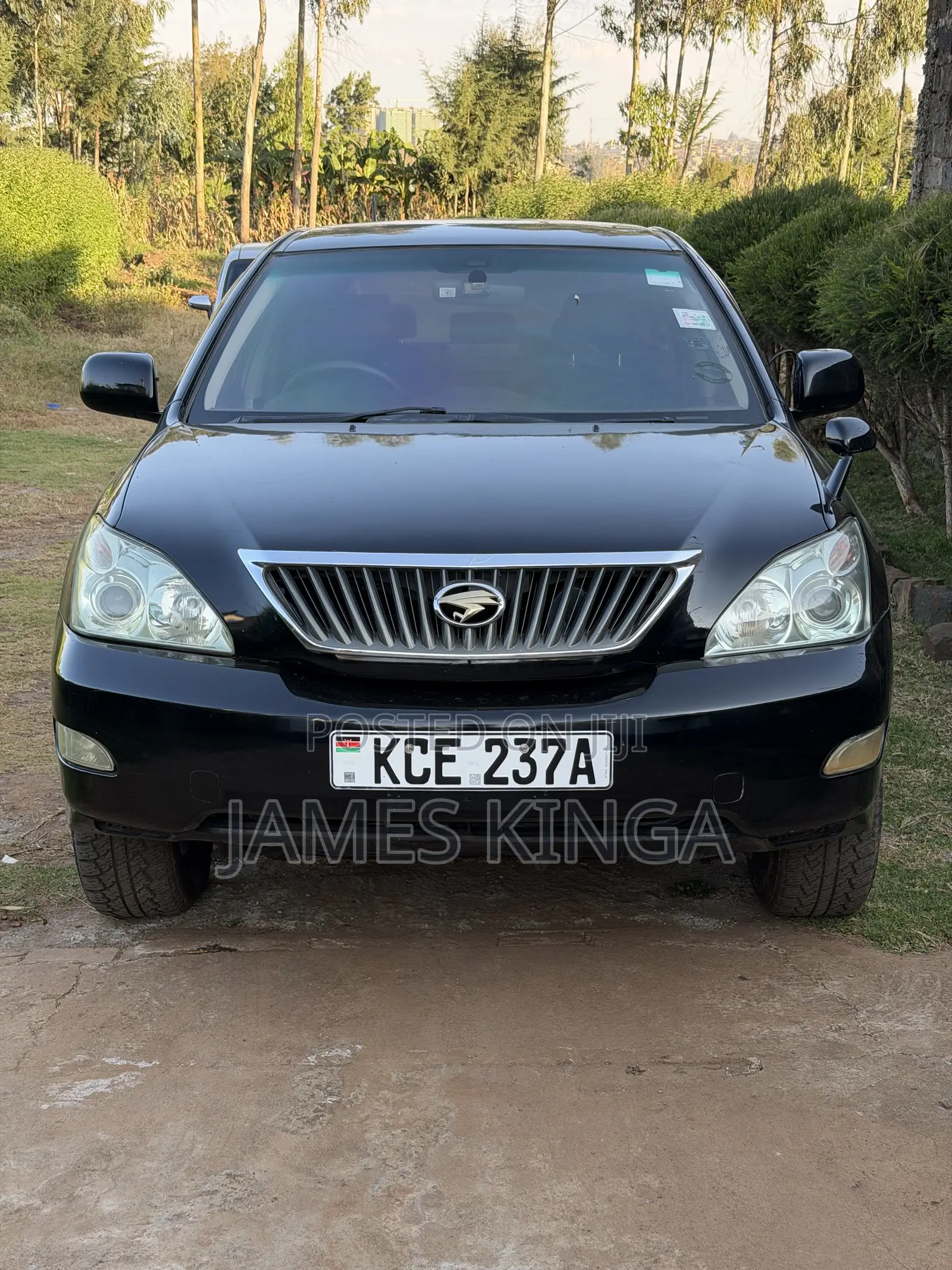 Toyota Harrier 2008 Black