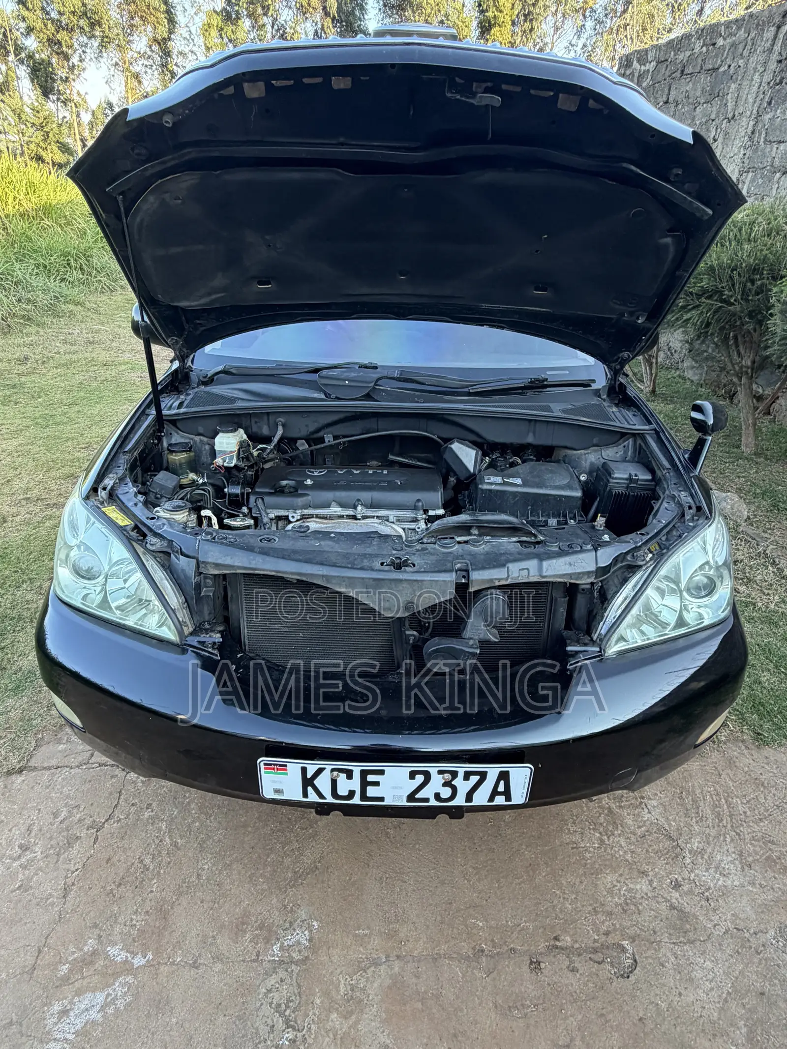 Toyota Harrier 2008 Black