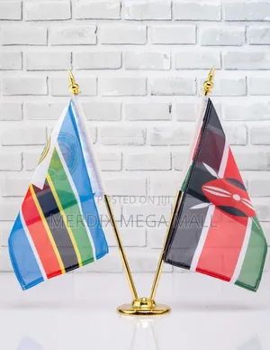 Executive Gold Double Table Pole,flags,flag