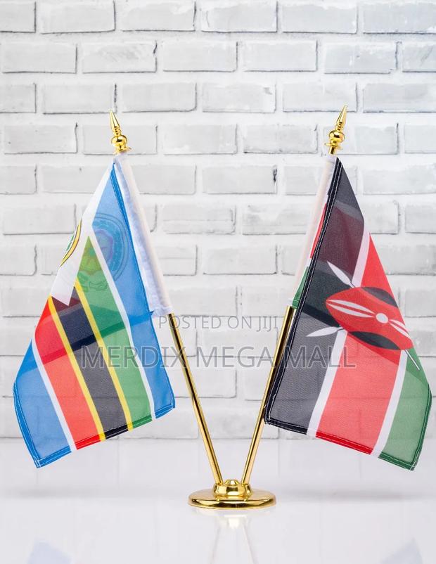 Executive Gold Double Table Pole,flags,flag