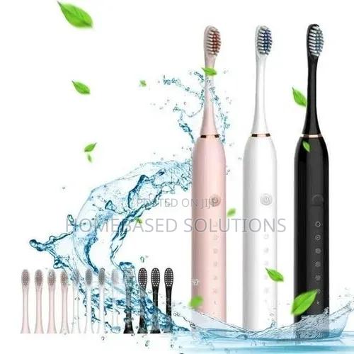 Sonic Electric Toothbrush 3 Brush Heads - Rechargeable