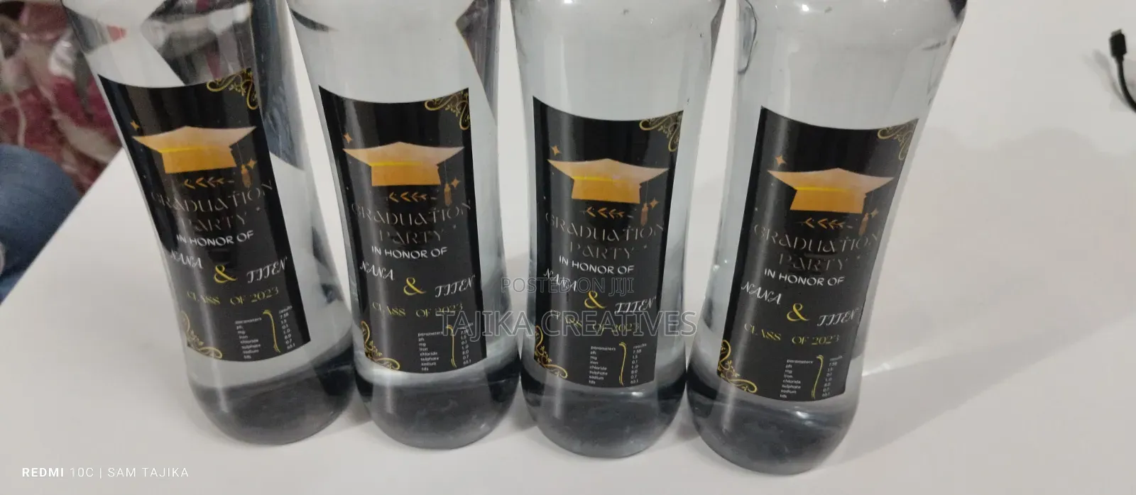 Executive Water Bottle Stickers
