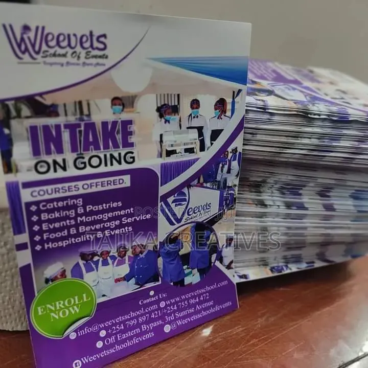 A2 A3 A4 A5 A6 Poster and Flyers Printing