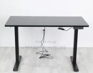 Full White Modern Desk/Electric  Office Electric Desk