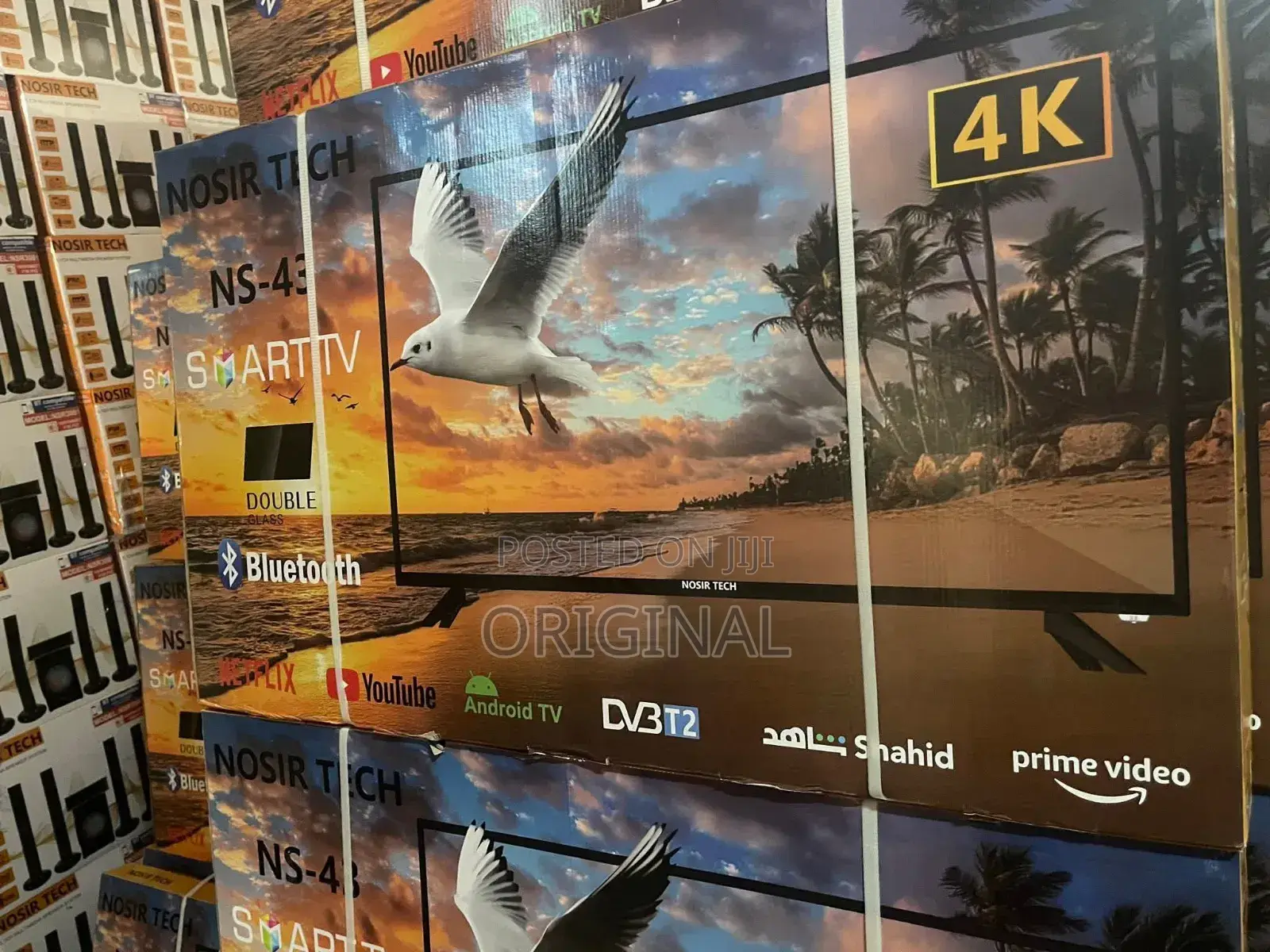 55" , 43" Android Smart Google Unbreakable Screen TV