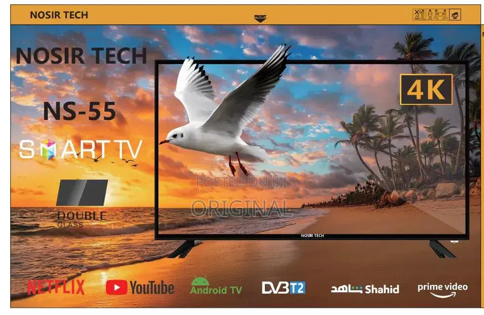 55" , 43" Android Smart Google Unbreakable Screen TV