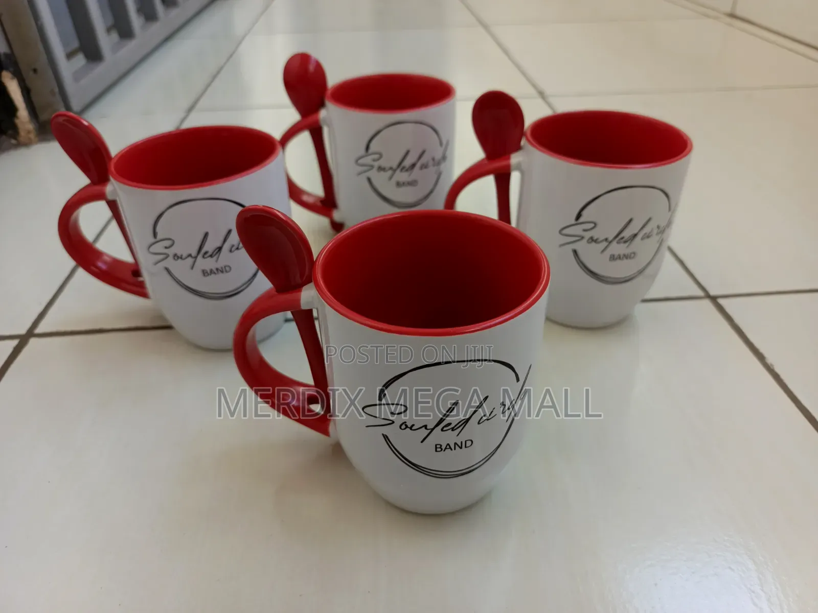 Red Spoon Mug,mugs